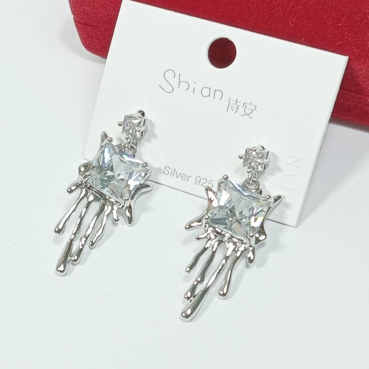  Серьги на застежке "гвоздик" арт. 22153