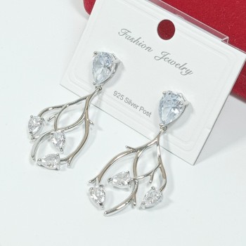  Серьги на застежке "гвоздик" арт. 22639-2