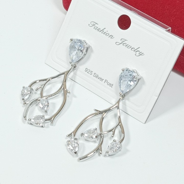  Серьги на застежке "гвоздик" арт. 22639-2