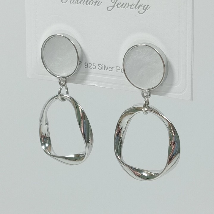  Серьги на застежке "гвоздик", арт. 22693-1