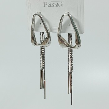  Серьги на застежке "гвоздик" арт. 22687-2