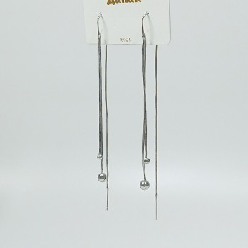 Серьги-продёвки "Шарики", арт. 22707-2