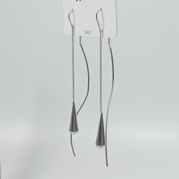 Серьги-продёвки "Капли", арт. 22326