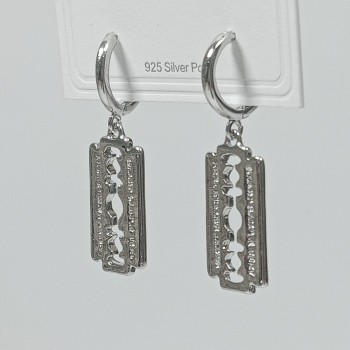  Серьги на застежке "конго", арт. 22576-2