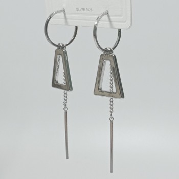  Серьги на застежке "гвоздик", арт. 22267