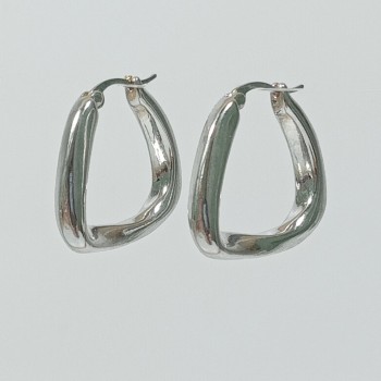  Серьги треугольники, размер 3см, арт. 22627