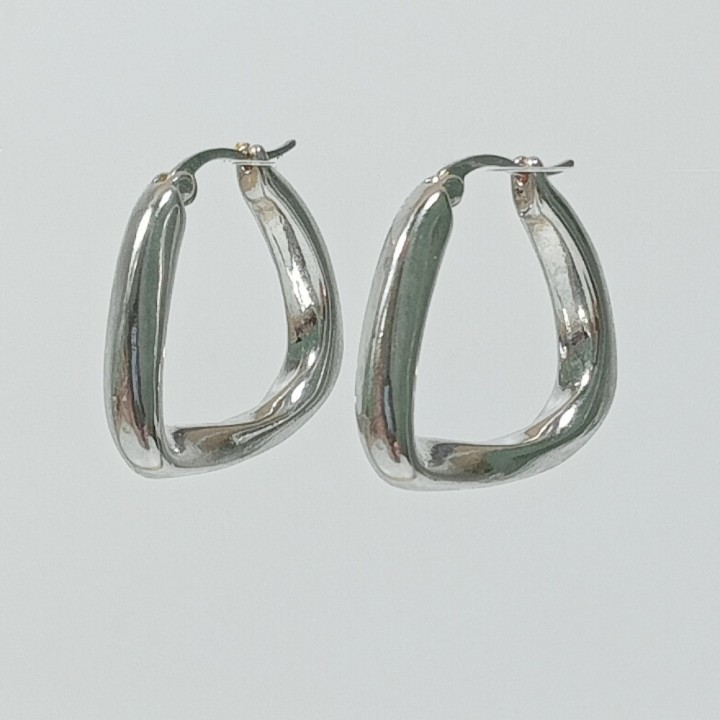  Серьги треугольники, размер 3см, арт. 22627