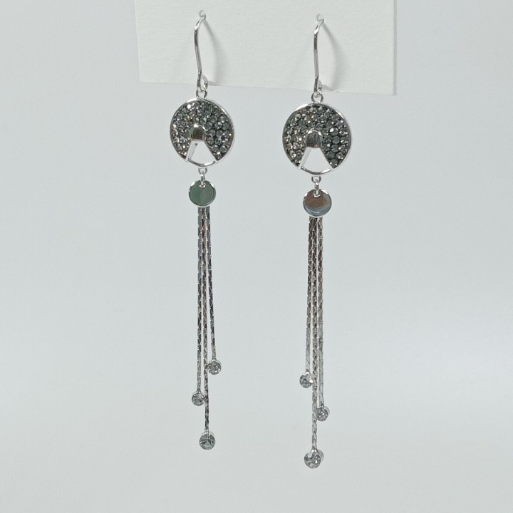  Серьги на застежке "крючок", арт. 22675