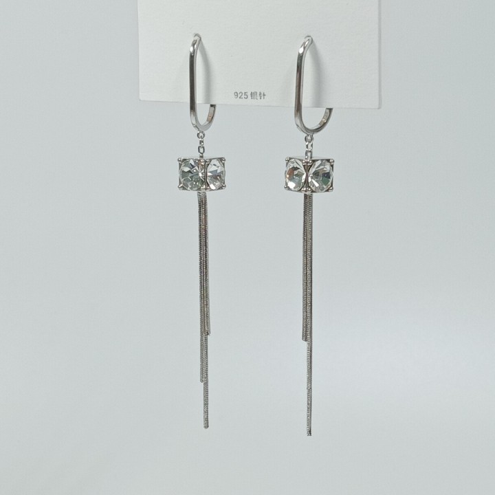  Серьги на застежке "гвоздик" арт. 22681-1