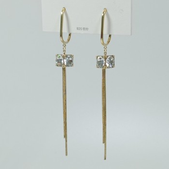  Серьги на застежке "гвоздик" арт. 22681-2