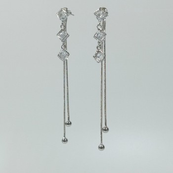  Серьги на застежке "гвоздик" арт. 22670