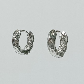  Серьги-кольца, диаметр 1.5см, арт. 22654