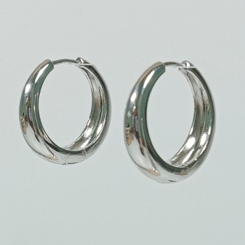  Серьги-кольца, диаметр 2.5см, арт. 22652