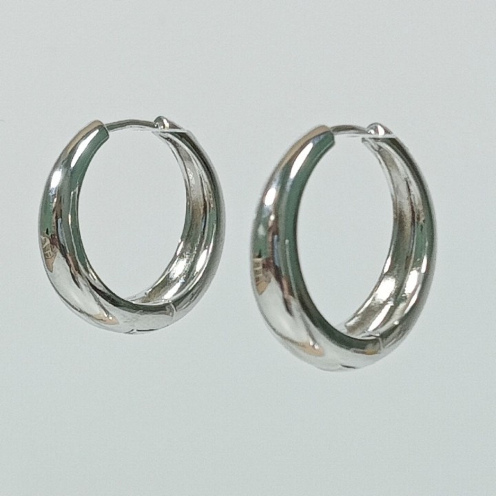  Серьги-кольца, диаметр 2.5см, арт. 22652