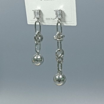  Серьги на застежке "гвоздик", арт. 22632