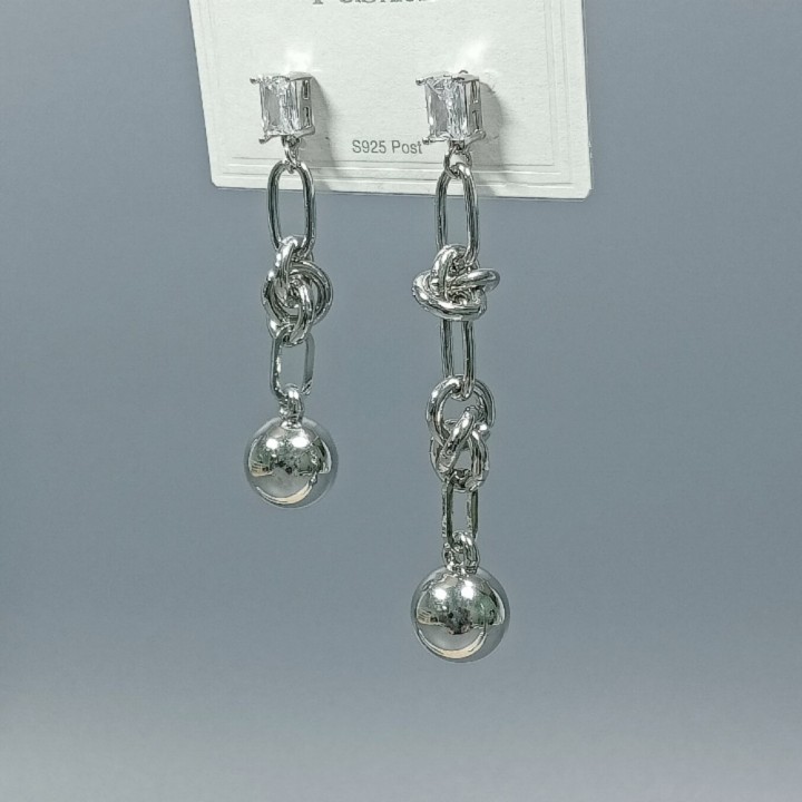  Серьги на застежке "гвоздик", арт. 22632