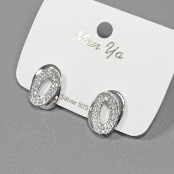  Серьги на застежке "гвоздик" арт. 22710