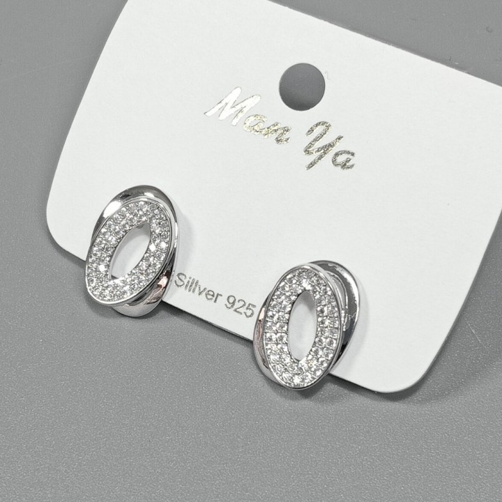  Серьги на застежке "гвоздик" арт. 22710