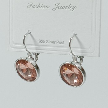  Серьги на застежке "левербэк", арт. 22494-3