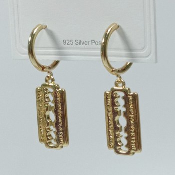  Серьги на застежке "конго", арт. 22576-13