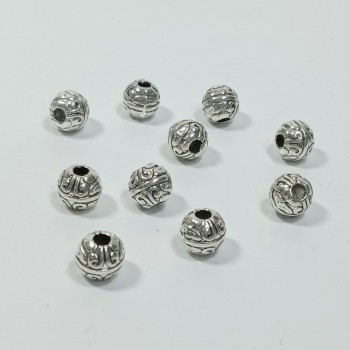 Бусина разделительная 8мм (цена за 1шт), арт. 6495-2