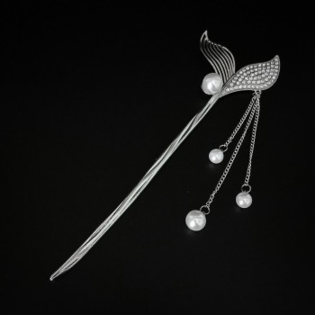   Шпилька с украшением "рыбий хвост", арт. 2454-1
