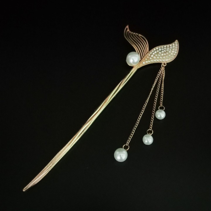   Шпилька с украшением "рыбий хвост", арт. 2454-2