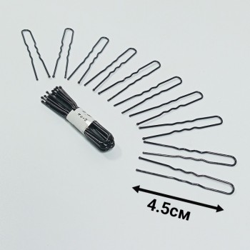 Набор шпилек 10шт, 4.5см (черные), арт. 2428