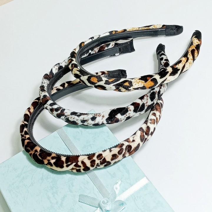 Ободок велюровый "лео" (цена за 1шт), арт. 13115 Ободок велюровый "лео" (цена за 1шт), арт. 13115