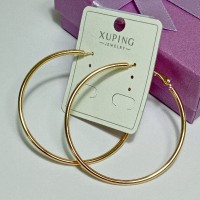  Серьги-кольца, диаметр 5см, арт. 2207-10