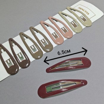  Набор зажимов на листе 10шт., 6,5см, арт. 17246