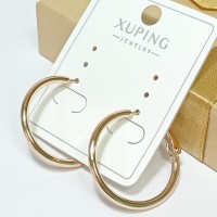  Серьги-кольца, диаметр 2.5см, арт. 22235-1