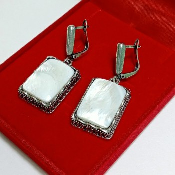  Серьги с перламутром, арт. 2248-06