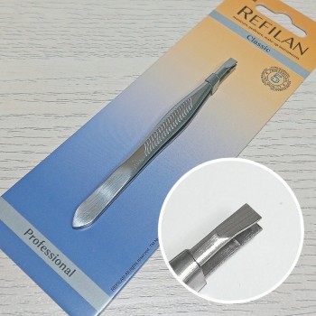 Пинцет для бровей прямой, арт. 16172