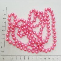 Бусы, 120-130см, цвет - розовый, арт. 2024-5
