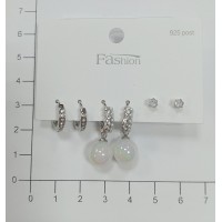 Набор сережек (3 пары) 22436