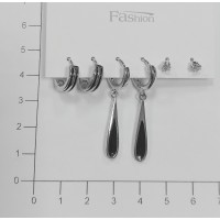 Набор сережек (3 пары) 22447-1