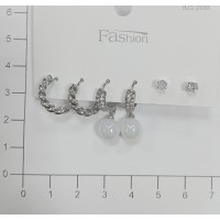 Набор сережек (3 пары) 22449